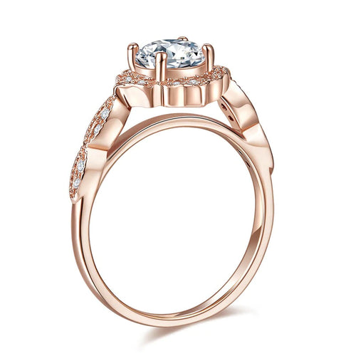 Vintage Style Art Deco Promise Ring