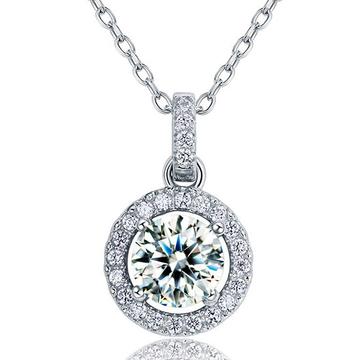Halo Bridal Necklace