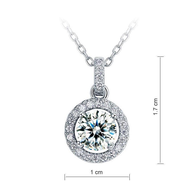 Halo Bridal Necklace