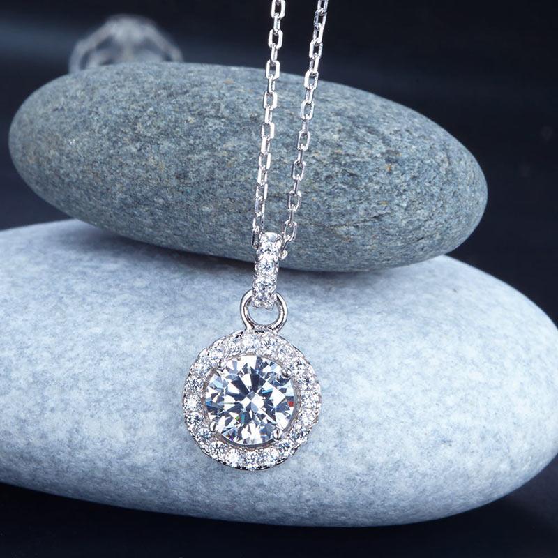 Halo Bridal Necklace