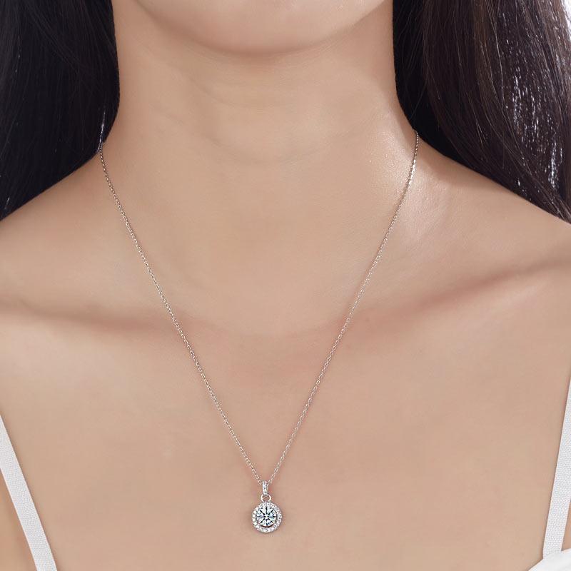 Halo Bridal Necklace