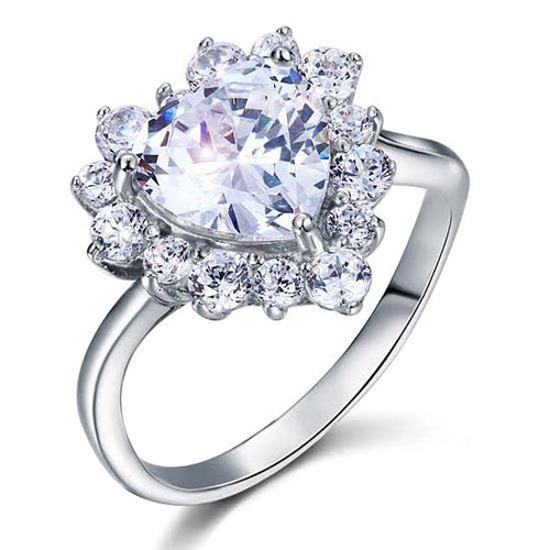 2.5 Carat Heart Shape Ring