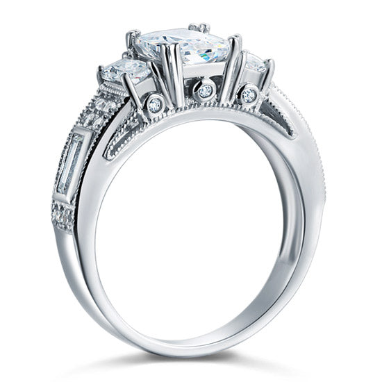 Vintage Princess Cut Ring