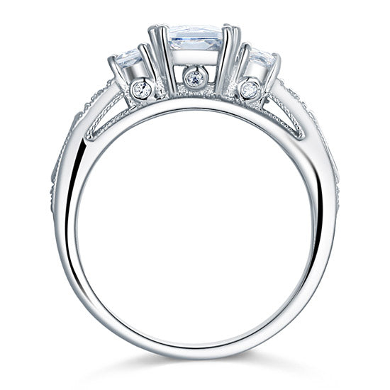 Vintage Princess Cut Ring