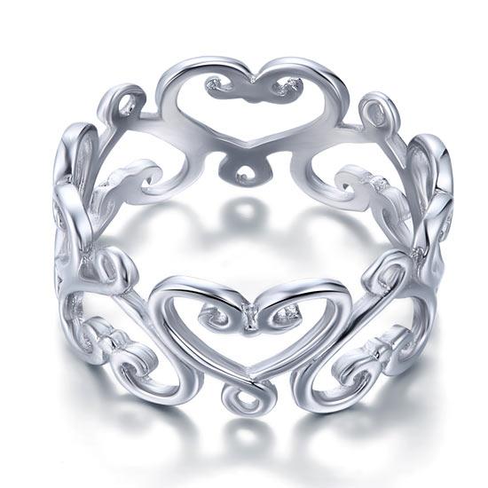 Hearts Intertwine Ring