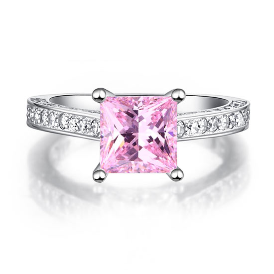 "I Choose You" Pink Ring