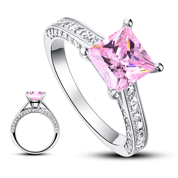 "I Choose You" Pink Ring