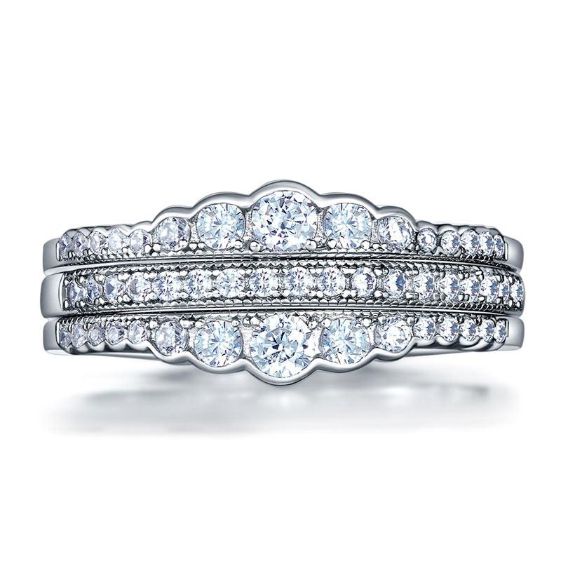 Gorgeous Royale 3 pc Ring