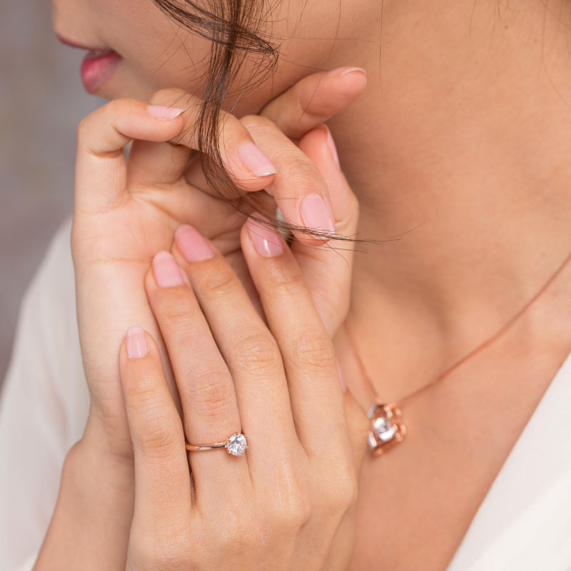 Eva's Rose Gold Ring