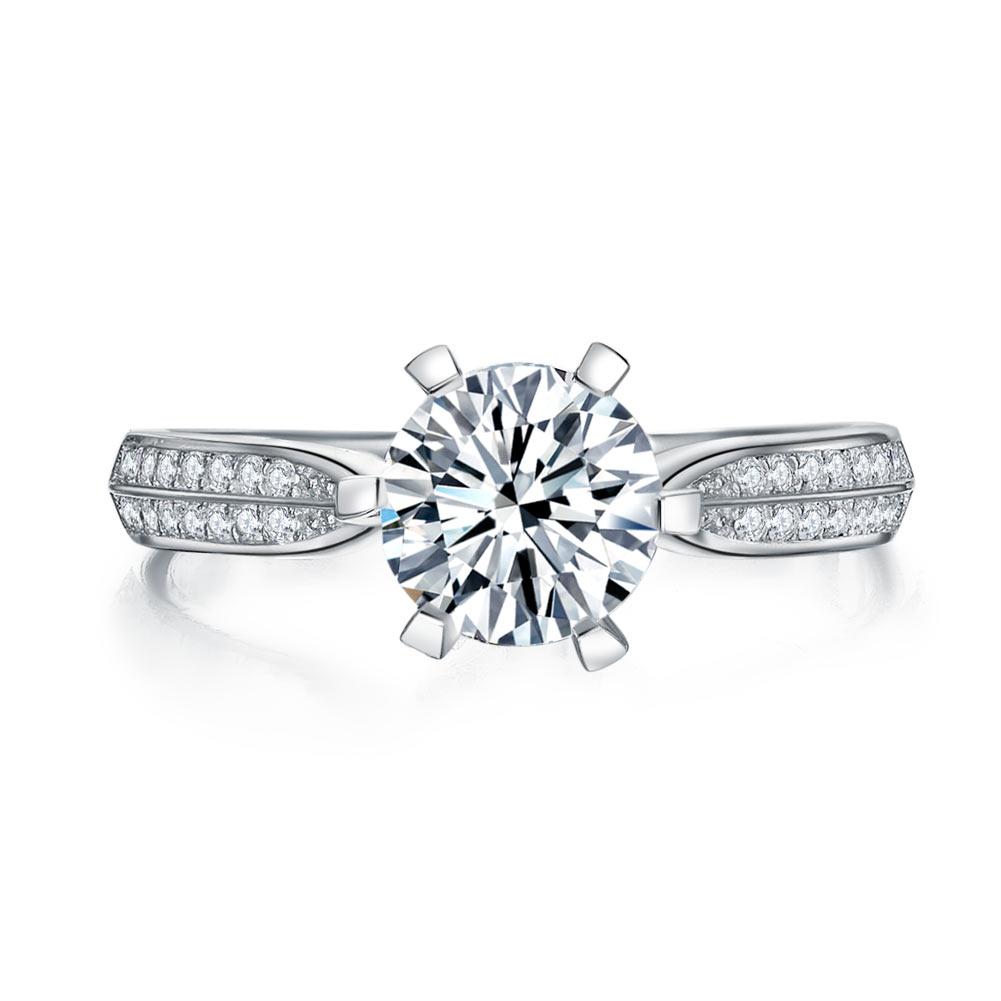 Exquisite Charm Engagement Ring