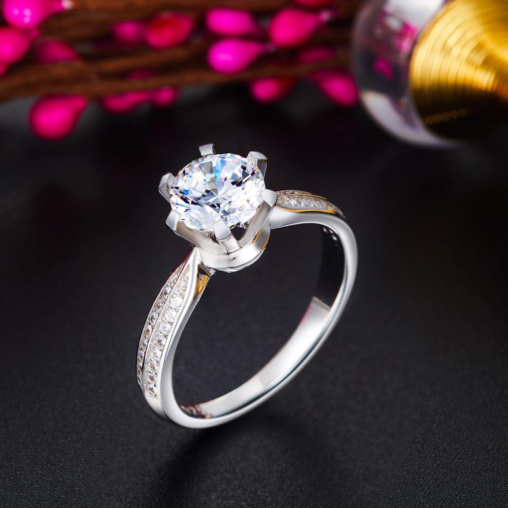 Exquisite Charm Engagement Ring