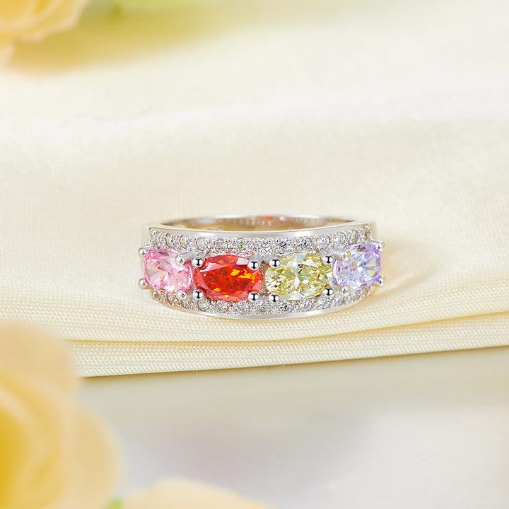 Free Spirit Multi-Color Anniversary Ring