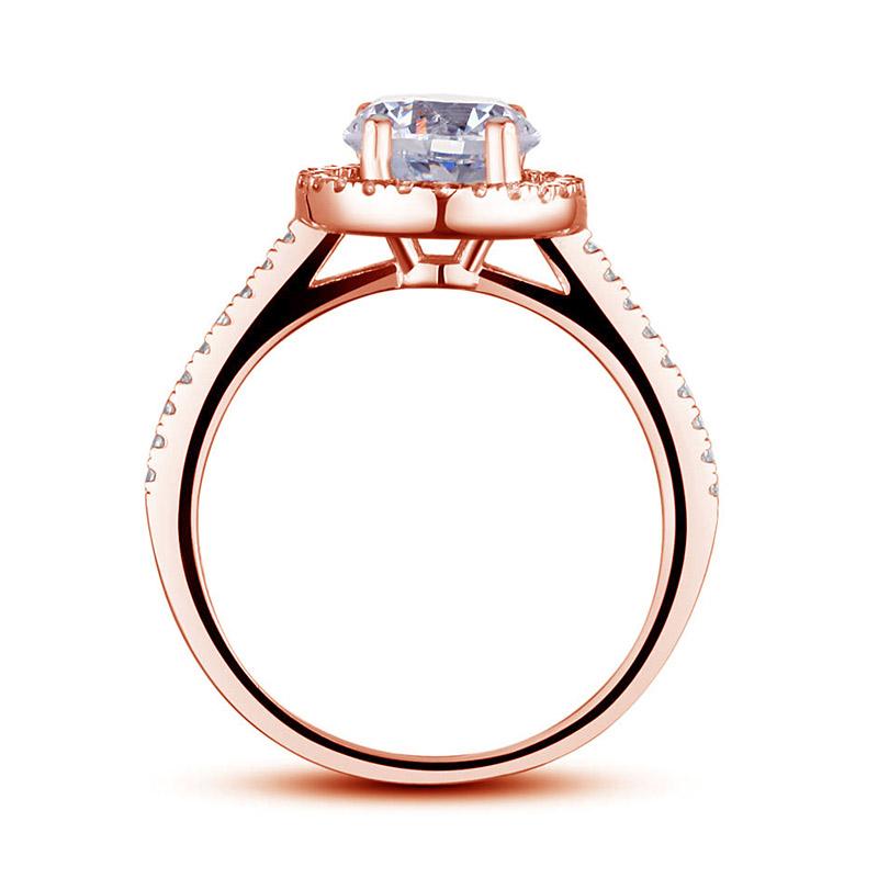 Luxury Rose Gold Plated Ring