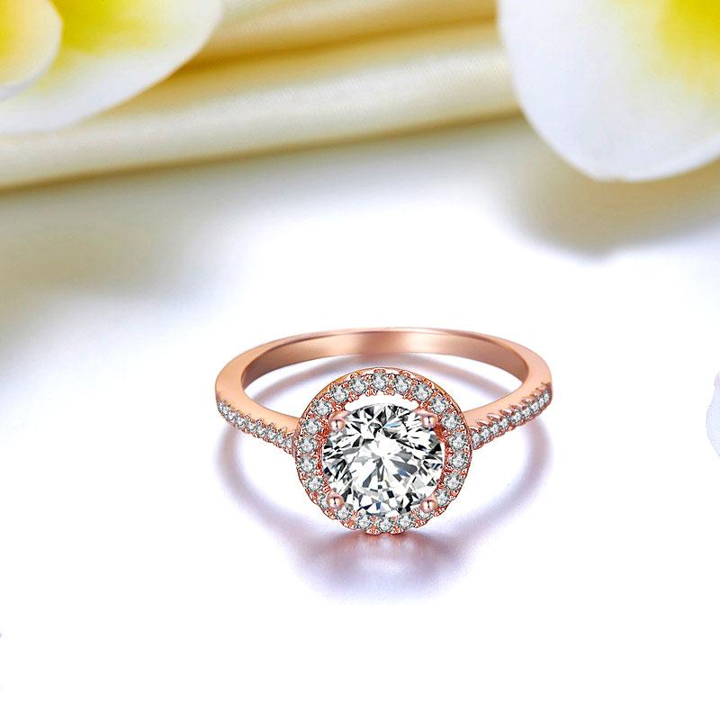 Luxury Rose Gold Plated Ring