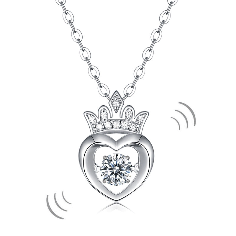 Heart Crown Necklace