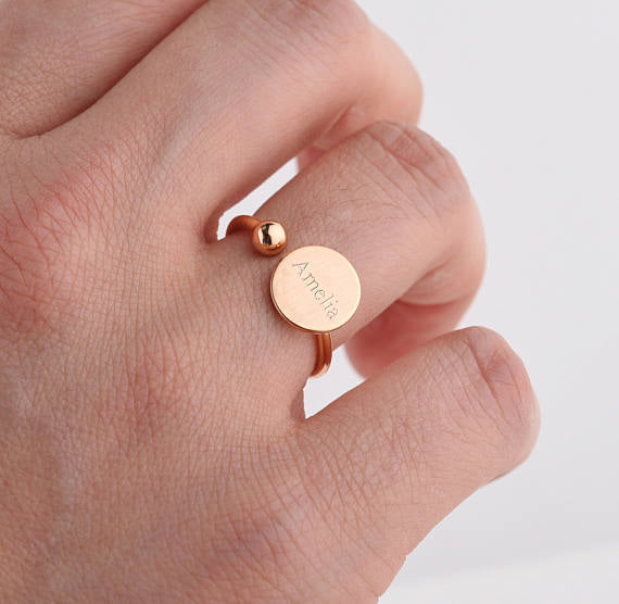 Custom Name Ring