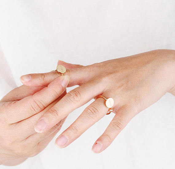 Custom Name Ring