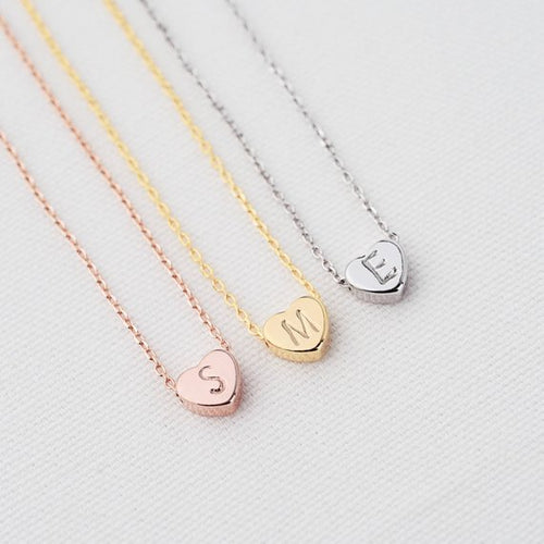 Elegant Personalized Heart Necklace