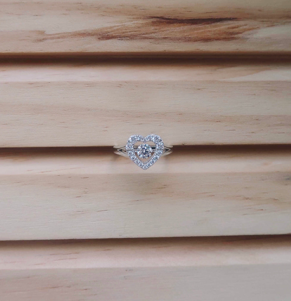 "I heart you" ring