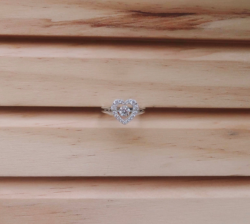 "I heart you" ring