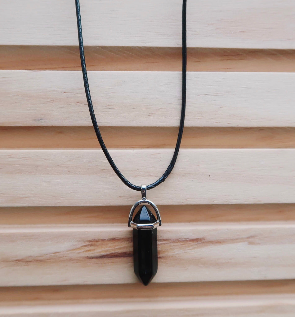 Black Quartz Necklace