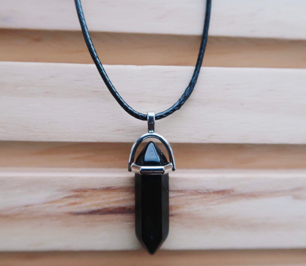 Black Quartz Necklace