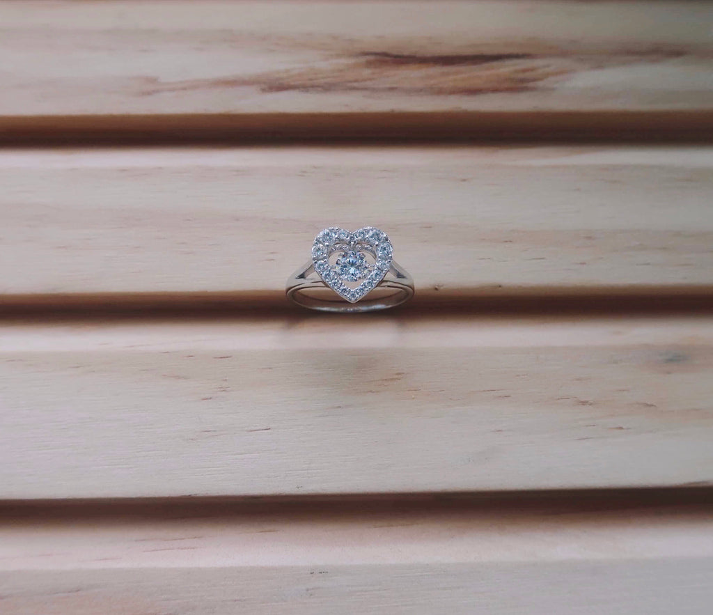 "I heart you" ring