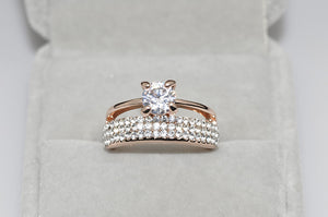 Rose Gold Princess Ring