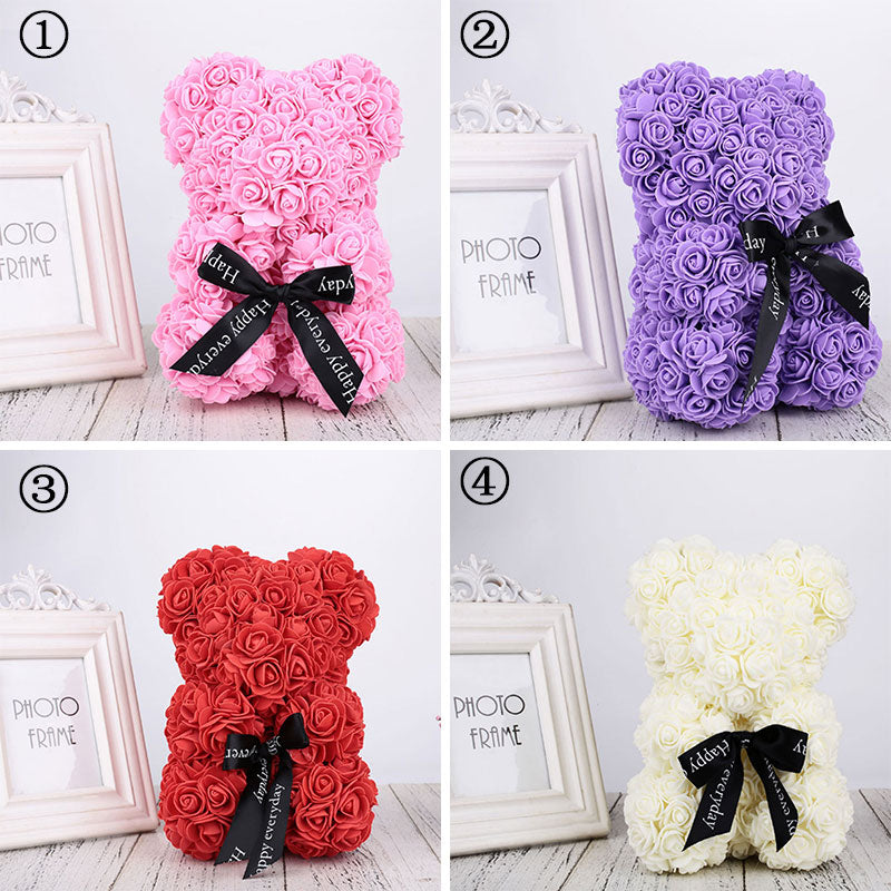 The Luxury Rose Teddy Bear