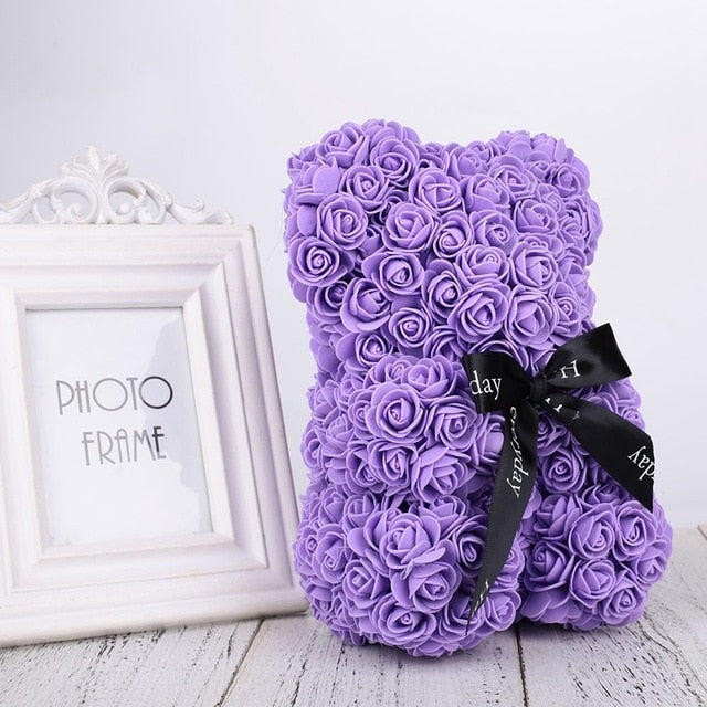 The Luxury Rose Teddy Bear