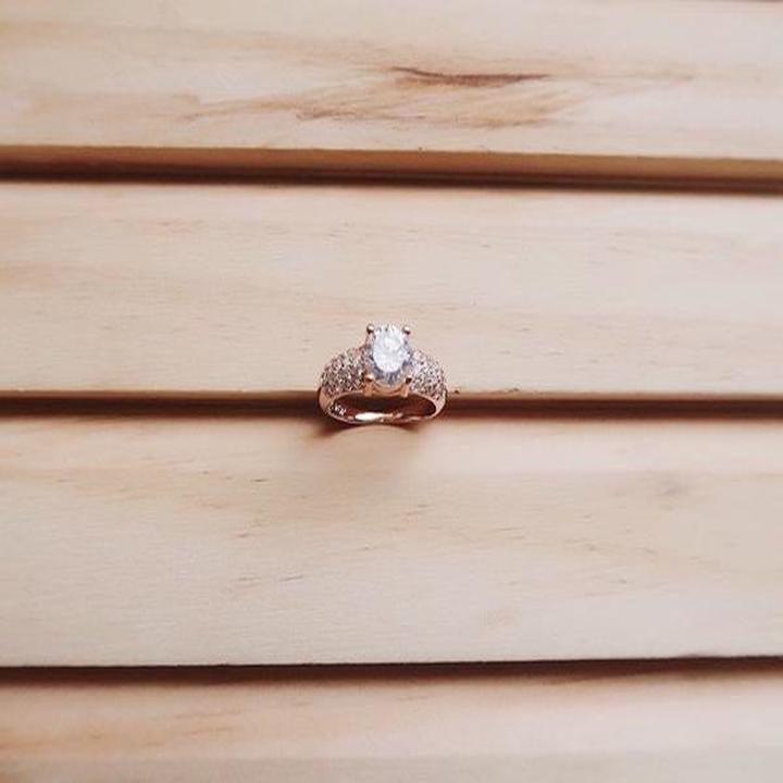 "My Queen" Rose Gold Ring