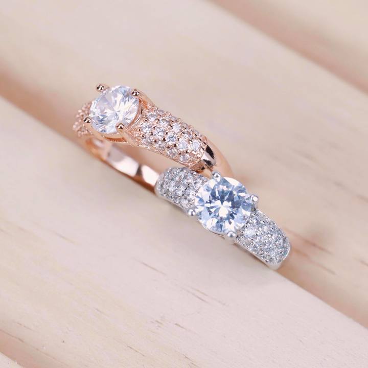 "My Queen" Rose Gold Ring
