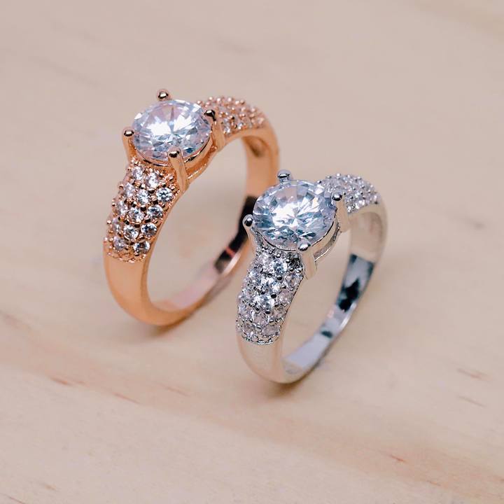 "My Queen" Rose Gold Ring