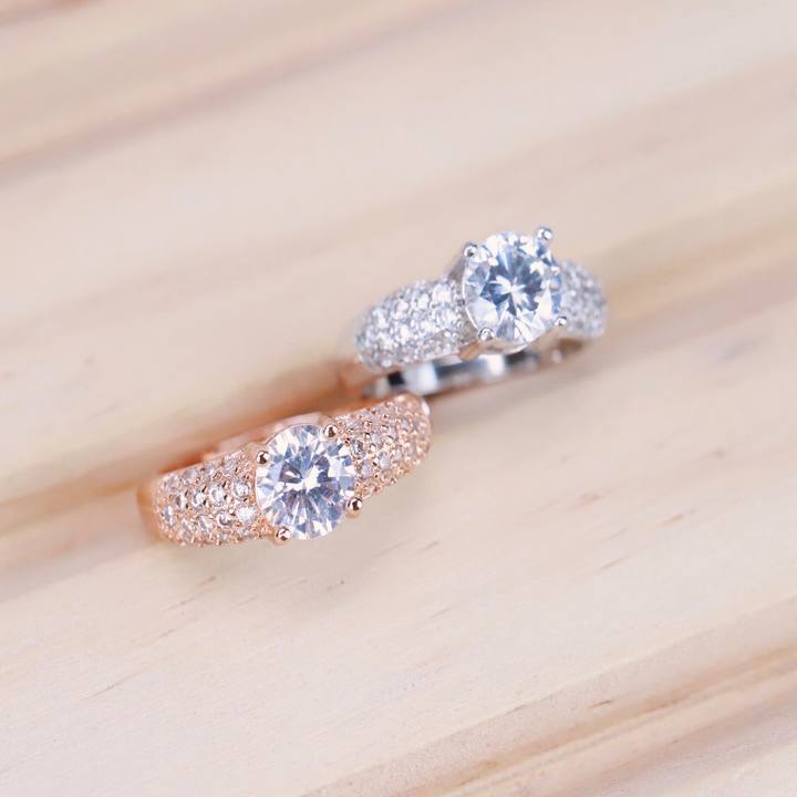 "My Queen" Rose Gold Ring