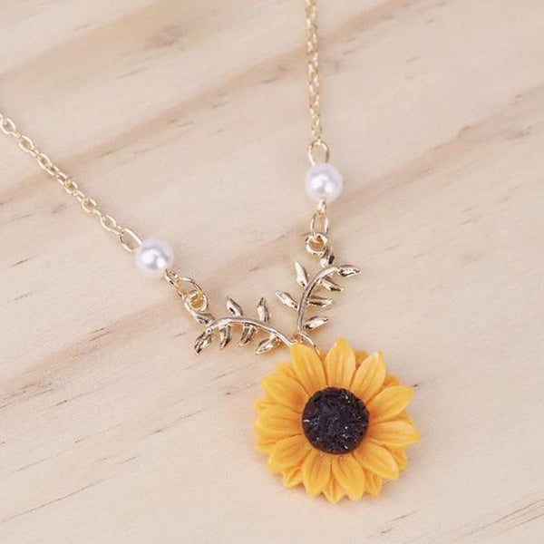 Sunflower Necklace