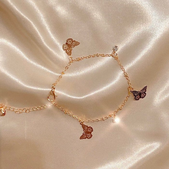 BUTTERFLY ANKLET
