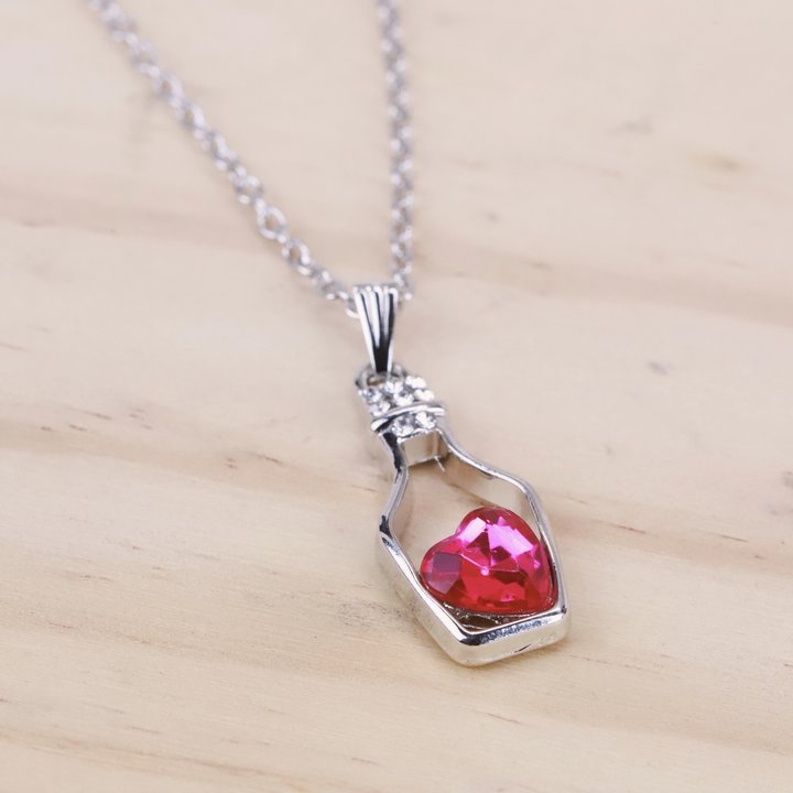 Love Drift Bottle Necklace