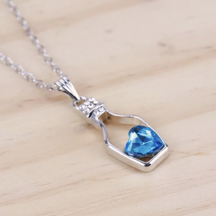 Love Drift Bottle Necklace