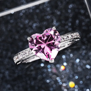 Pink Heart Promise Ring