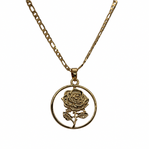 Flower Rose Necklace