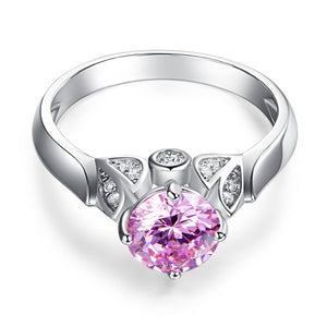 Pink Elegant Lovers Ring
