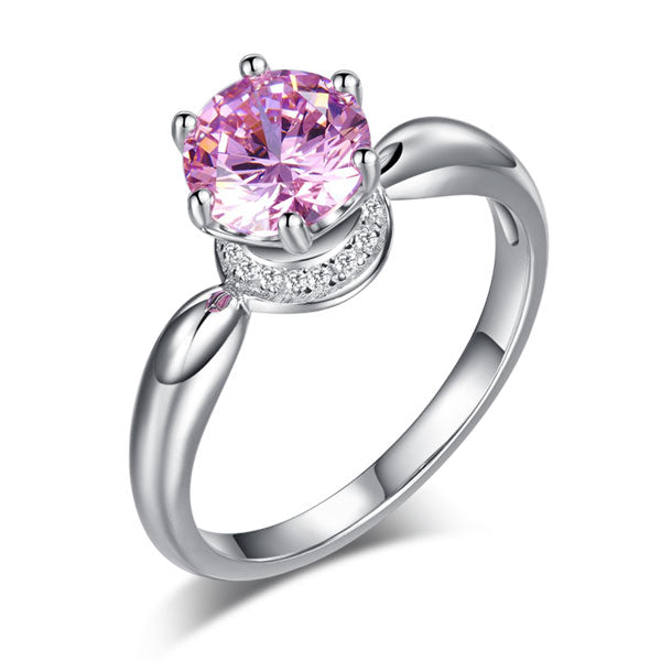 "Pink Sweet Promises" Engagement Ring