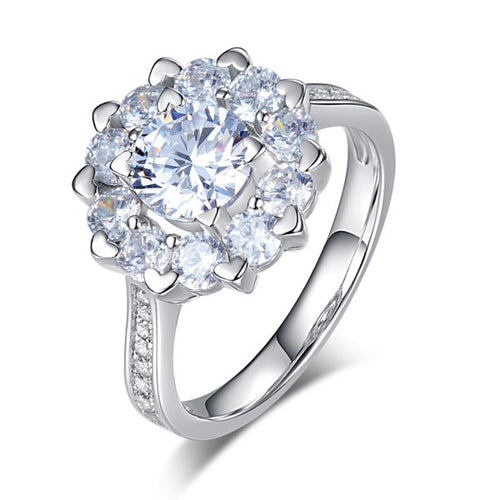 Snowflake Engagement Ring