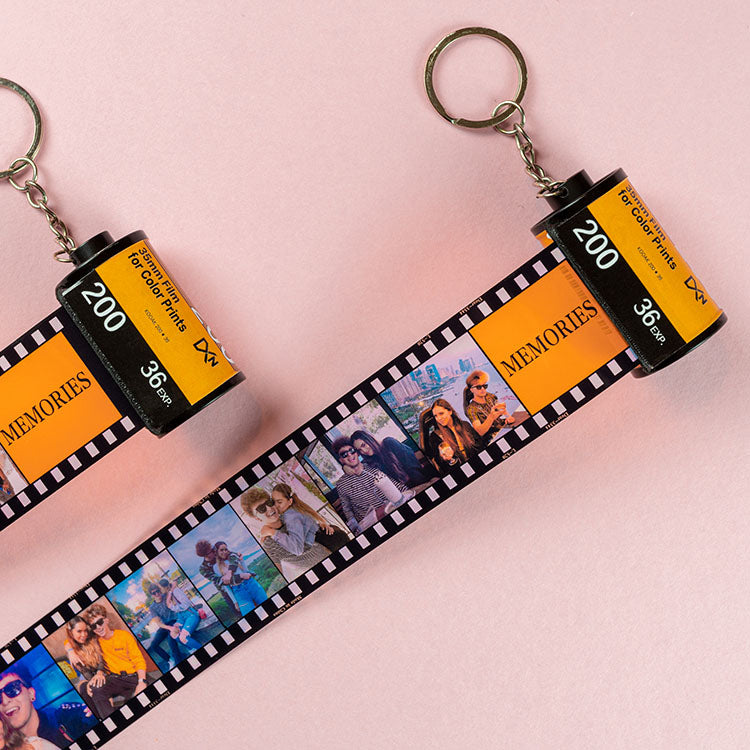 Personal Film Roll Keychain
