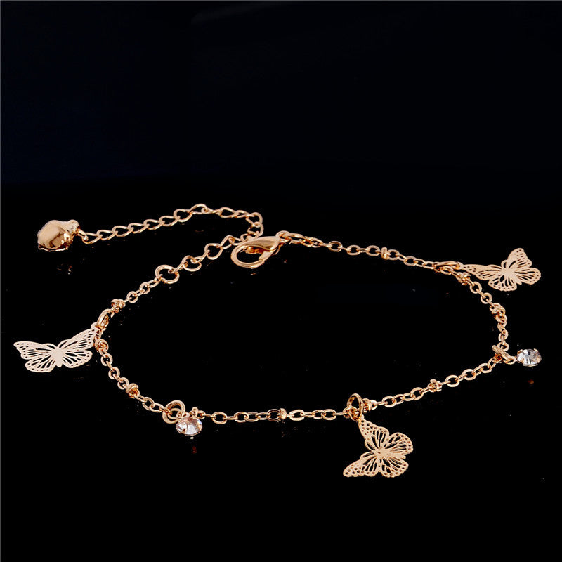 BUTTERFLY ANKLET