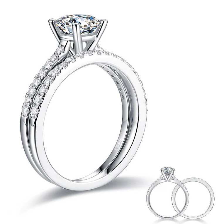 Classy Diamond Ring Set