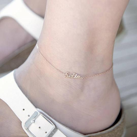 Custom Anklet