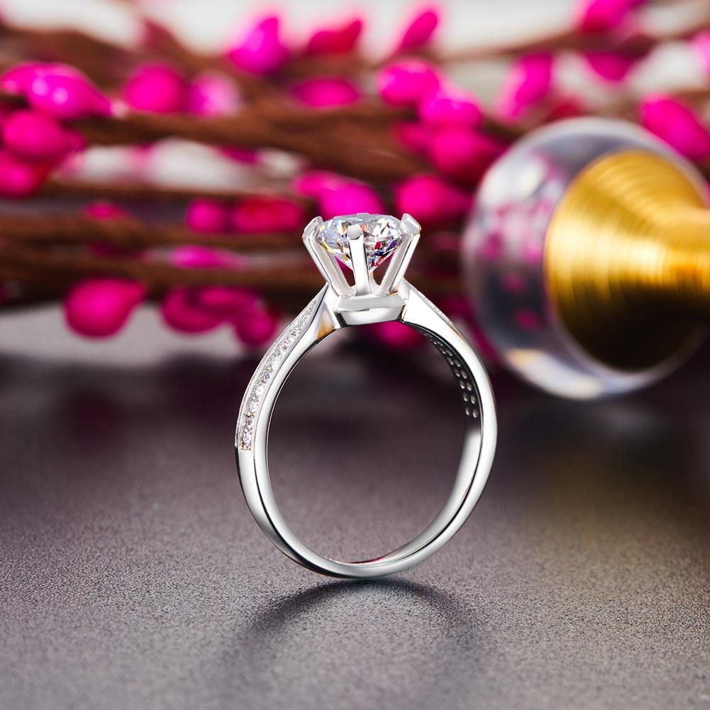 Exquisite Charm Engagement Ring