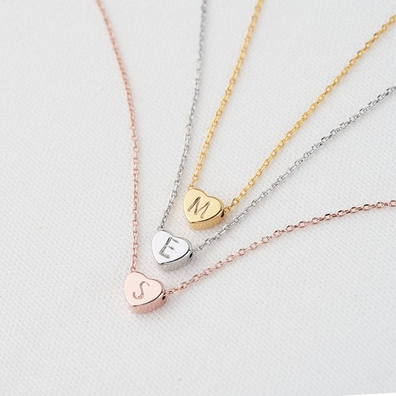 Elegant Personalized Heart Necklace