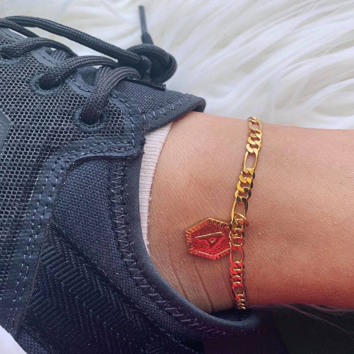 INITIAL ANKLET